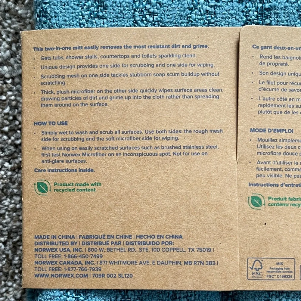 *NEW* Norwex Cleaning Set with Forever Bottle - Picture 3 of 10